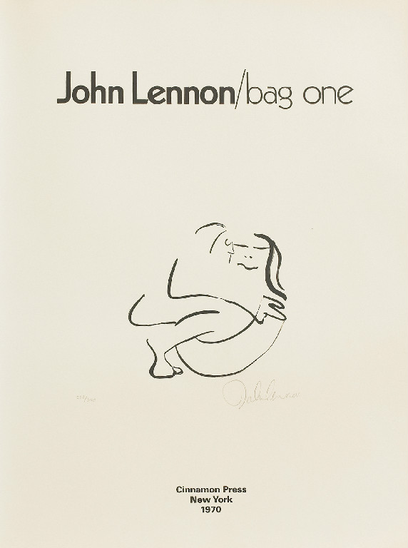 BAG ONE COVER SHEET